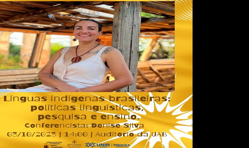 Evento:  Línguas indígenas brasileiras: políticas linguísticas, pesquisa e ensino.